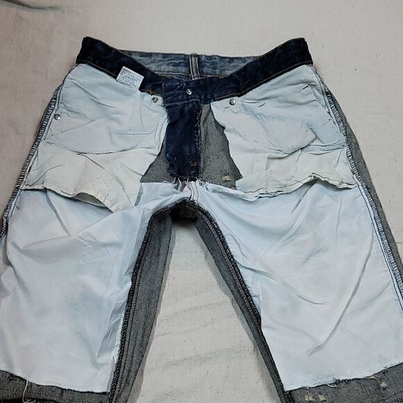 .ens Trill Nation Jean Distressed Shorts - Picture 9 of 12